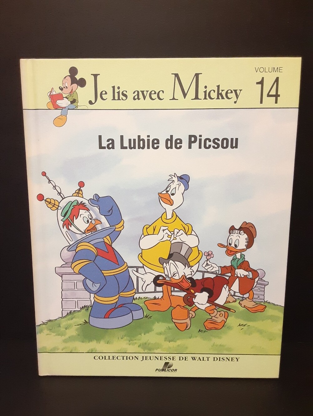 Vintage 1991 French Walt Disney La Lubie de Picsou Book Volume 14